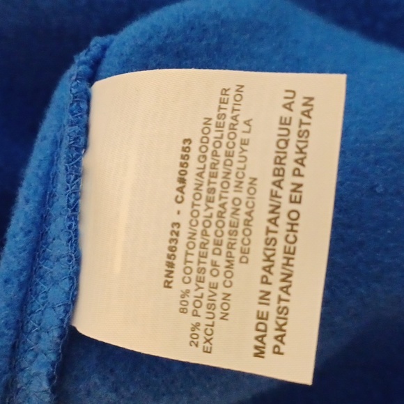 Nike Blue Zip Up Sweatshirt Pockets Size  XXL - Picture 10 of 11